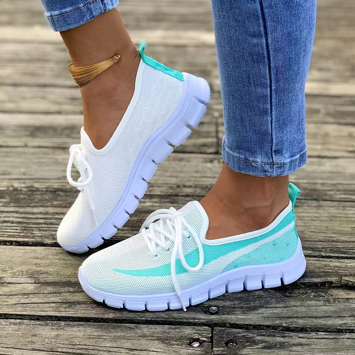 Summer New Women's Casual Breathable Running Sneaker