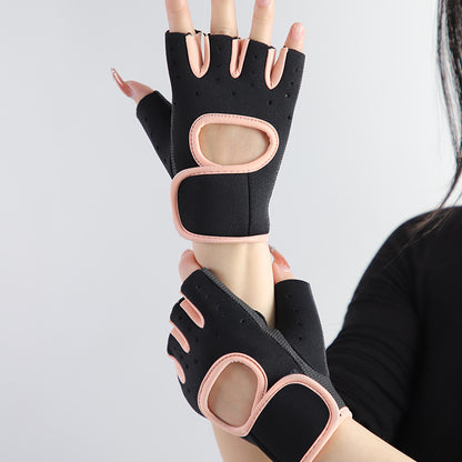 Men's And Women's Sports Cycling Fitness Half Finger Gloves Rock Climbing Mountaineering Racing Shooting Outdoor Fitness Gloves