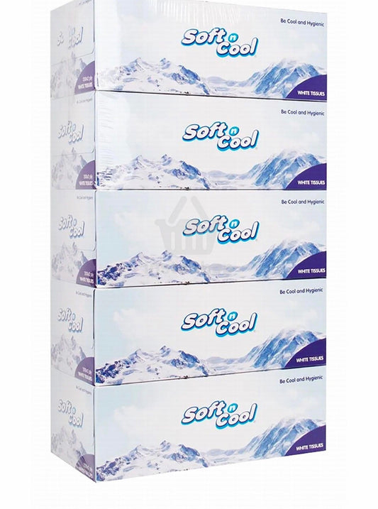 Soft n cool facial tissue 5x150