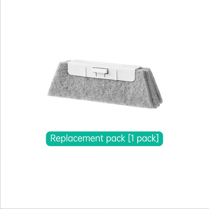 Two In One Detachable Window Slot Cleaning Brush, Door and Window Groove Brush, Glass Window Slot, Window Sill Gap Brush