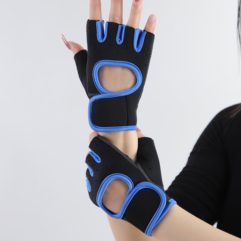 Men's And Women's Sports Cycling Fitness Half Finger Gloves Rock Climbing Mountaineering Racing Shooting Outdoor Fitness Gloves