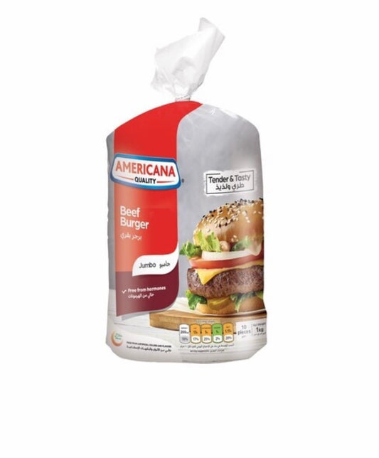 Americana Beef jumbo burger 1kg
