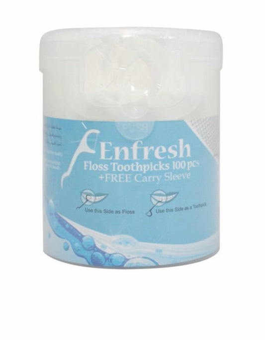 Enfresh floss toothpick 100pcs