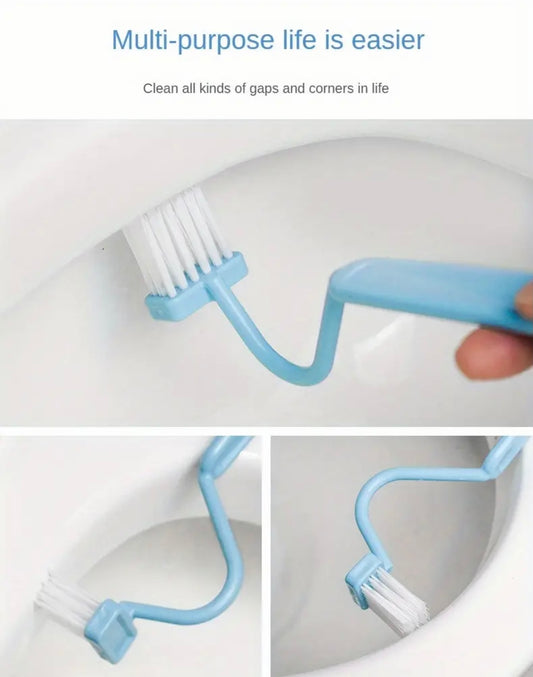 1Pc, V-shaped Toilet Brush, Small Toilet Bowl brush.