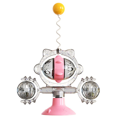 Turntable Funny Cat Stick Cat Toy