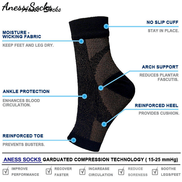 Compression Socks Sports Compression Socks Outdoor Sports Compression Socks Jump Rope Foot Protection