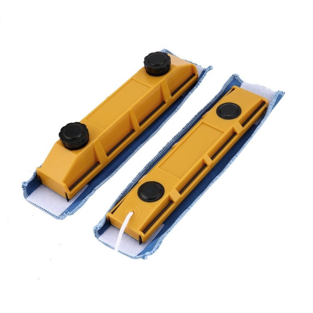 1PC Magnetic Window Cleaner for Single Glazing Windows Portable Useful Glass Cleaning Tool with Cloth for Home Use
