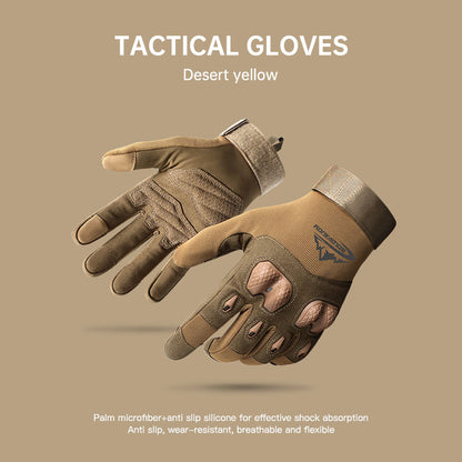 Tactical Gloves Outdoor Sports Mountaineering Training Fitness Gloves Motorcycle Riding Anti-skid Touch Screen Gloves