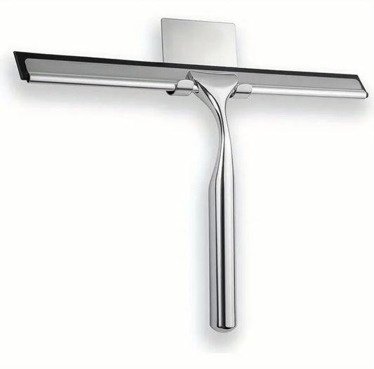 1pc, Handheld Glass Wiper With Hook