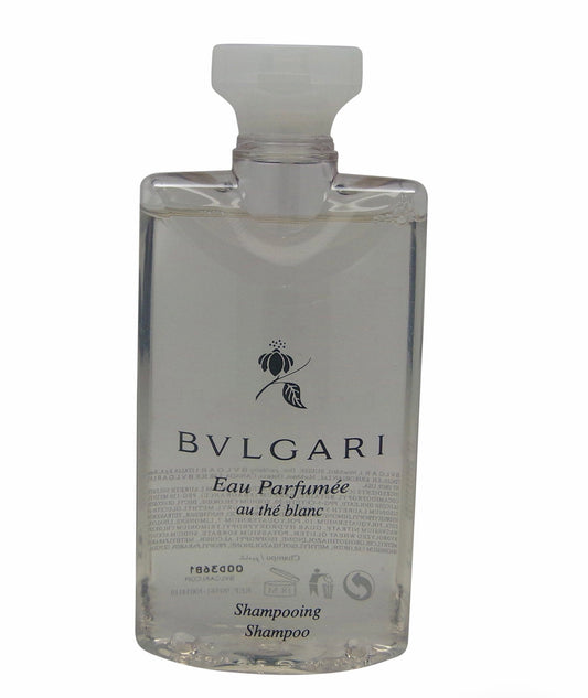 BVLGARI 2.5 Fl Oz Shampoo Eau Parfumee Au The Blanc White Tea (2.5 Fl Oz Pack of 3)