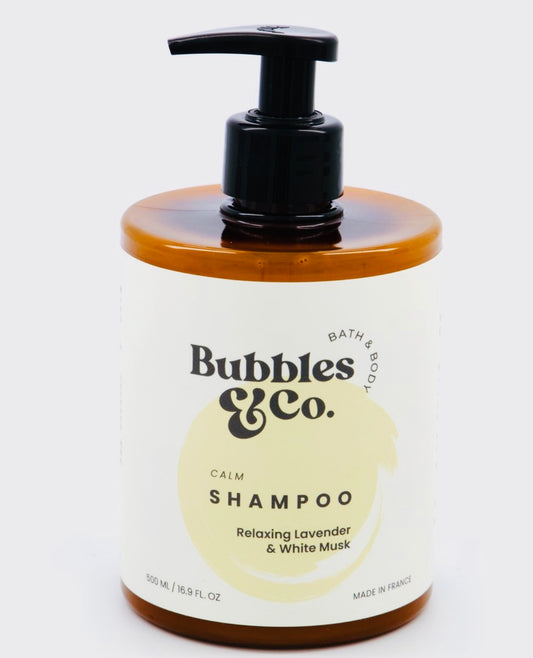 Bubbles and Co. Relaxing lavender and Musk shampoo 500ML