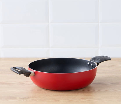 Essential aluminum Kadai 24cm