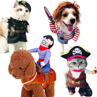 Pet Cowboy Horse Riding Transfiguration