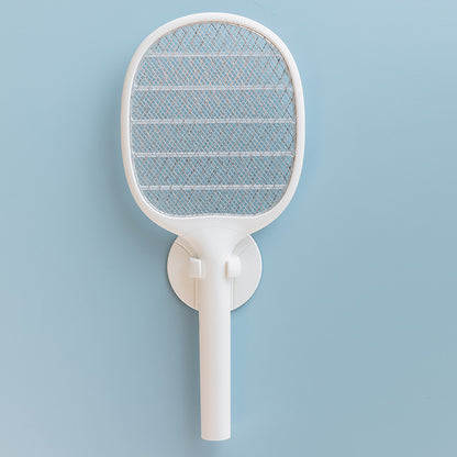New Household Appliances Mosquito Killer Two-In-One Rechargeable USB Mosquito Killer Lamp Fly Swatter Purple Light Trap