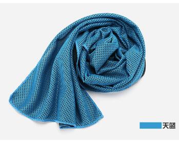 Sport Ice Towel 9 Colors 90*30cm Utility Enduring Instant Cooling Face Towel Heat Relief Reusable Chill Cool Towel