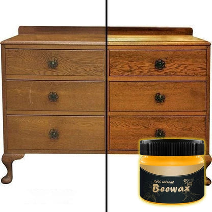 1 pcs Wood Seasoning Beewax Wood Care Wax Solid Wood Maintenance Cleaning Polished Waterproof Wear-Resistant Wax Furniture