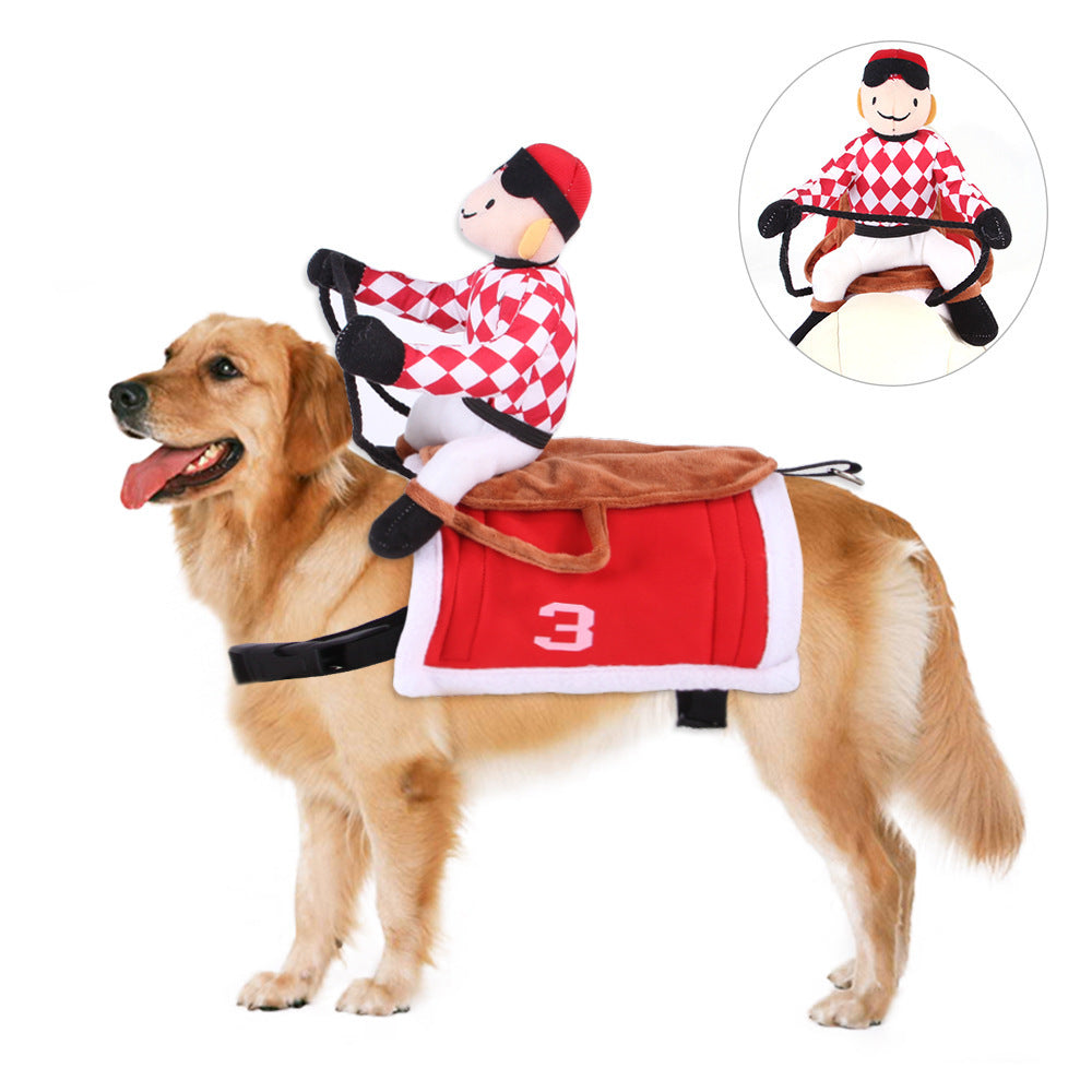 Pet Cowboy Horse Riding Transfiguration