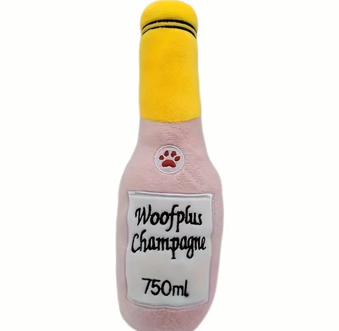 Wine Bottle Shaped Pet Toy with Sound