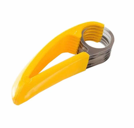 Stainless Steel Banana Cutter Fruit Vegetable Sausage Slicer