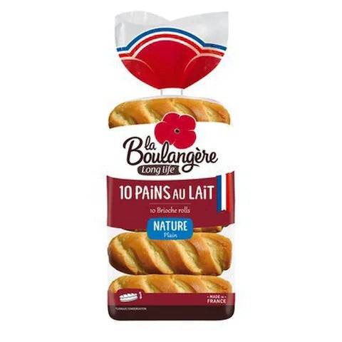 La Boulangere Milk Buns 350g Pack of 10
Pack size : 350gx10