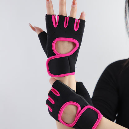 Men's And Women's Sports Cycling Fitness Half Finger Gloves Rock Climbing Mountaineering Racing Shooting Outdoor Fitness Gloves