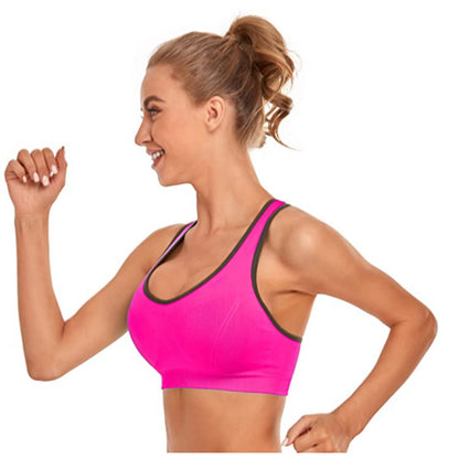Beautiful Back Sports Underwear Women's Quick Drying Yoga Underwear Shock Absorption Sports Vest High Intensity Sports Bra