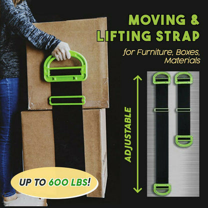 Clever Carry Moving Forearm Forklift Lifting Moving Strap Carry Ropes Transport Belt Wrist Straps Home Move Convenient Tools