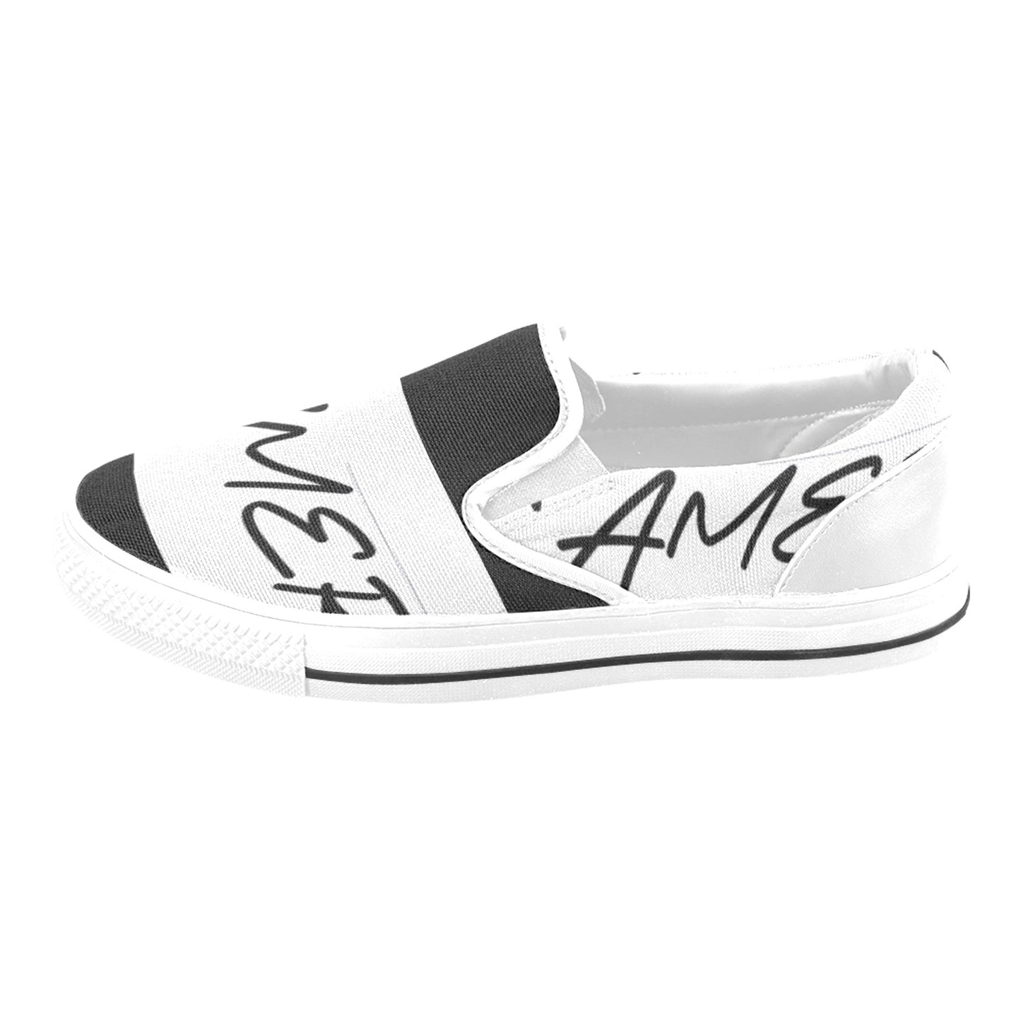 Men's Slip-on Canvas Shoes (Model 019)