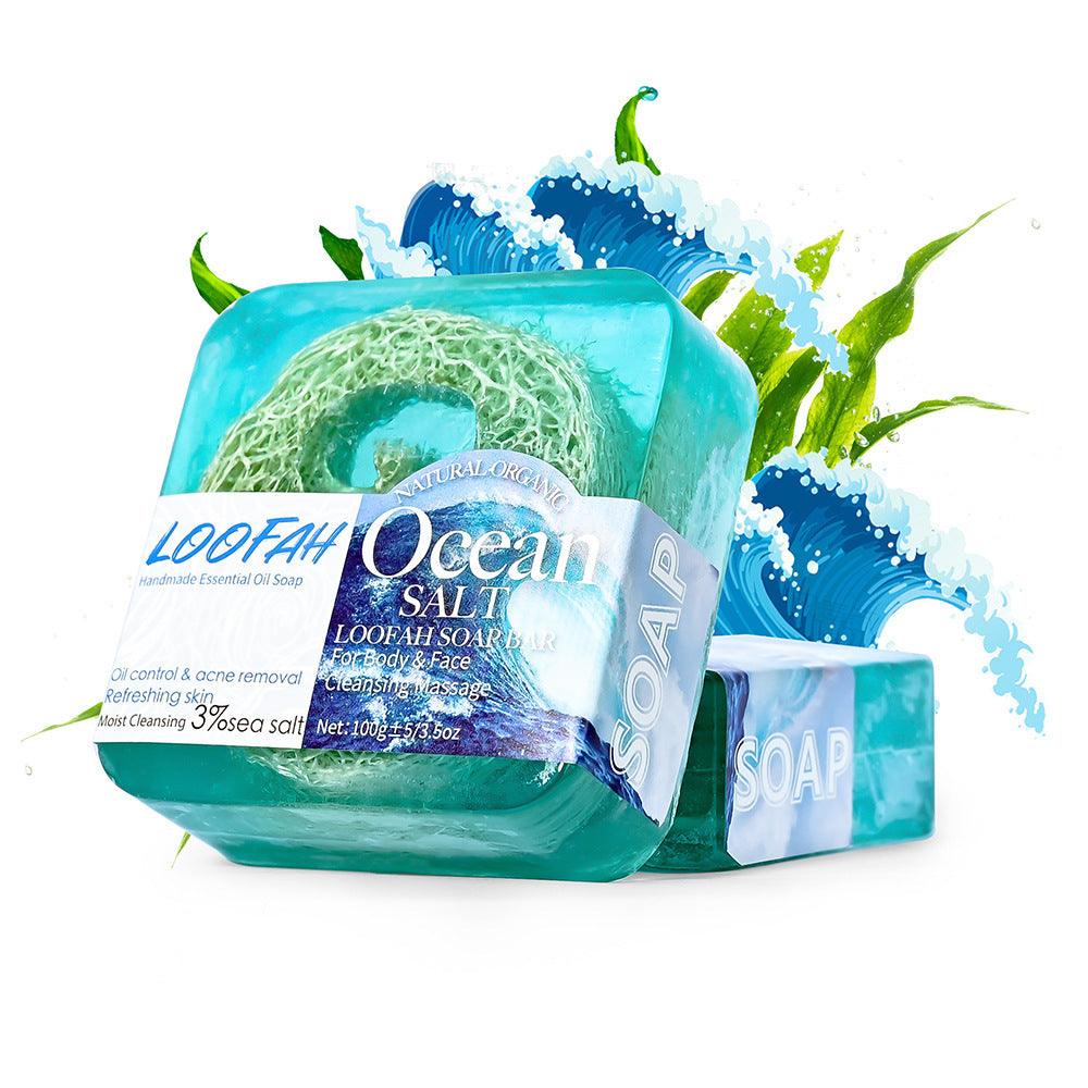 Transparent Handmade Plant Essential Oil Soap