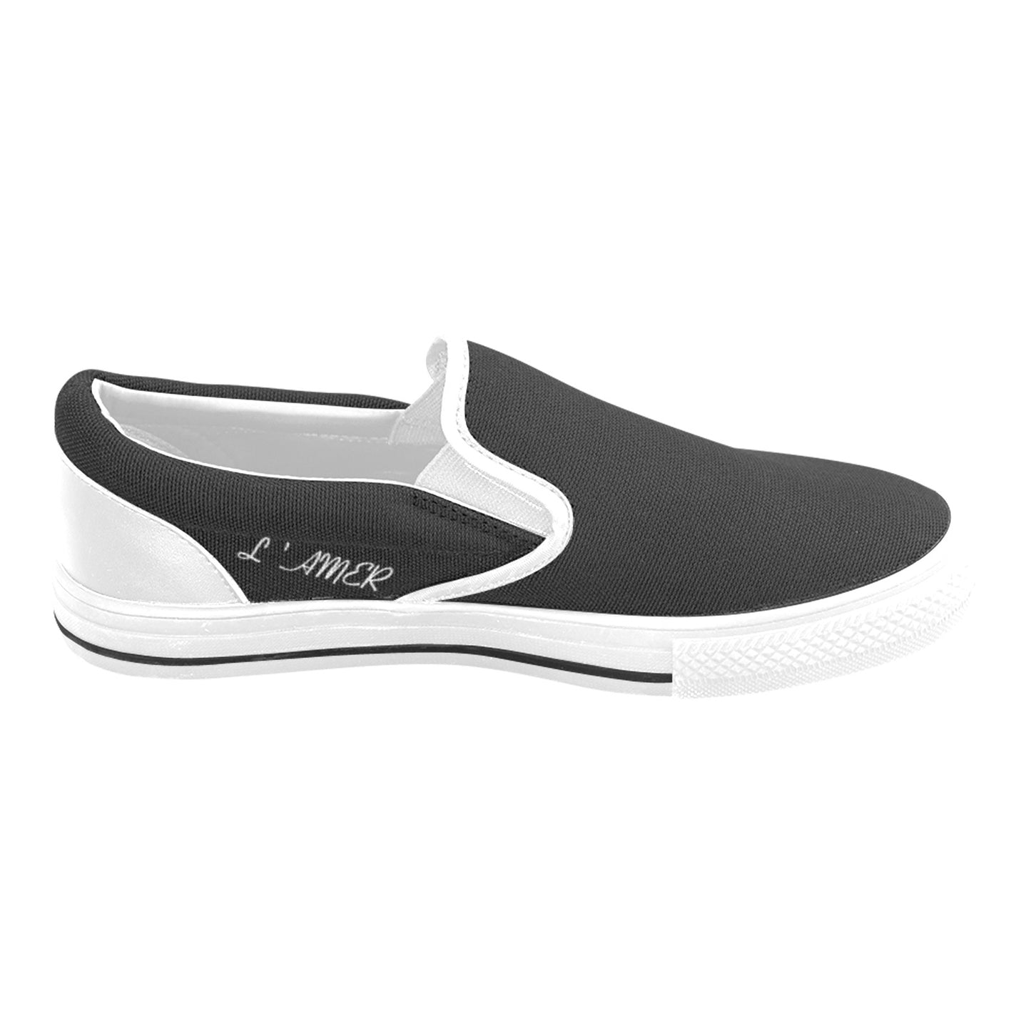 Men's Slip-on Canvas Shoes (Model 019)